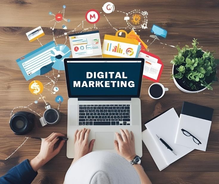 digital marketing strategy , seo ,social media, content marketing and analytics